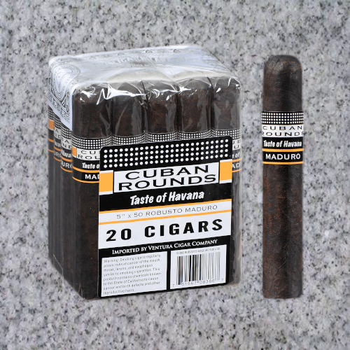 P&amp;K: CUBAN ROUNDS ROBUSTO (MADURO) - 4Noggins.com