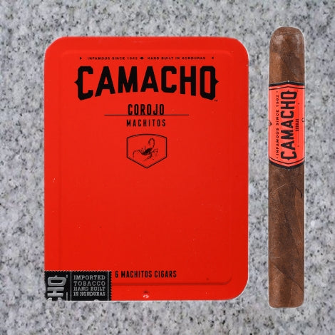 Camacho: MACHITOS COROJO RED - Tin of 6 - 4Noggins.com