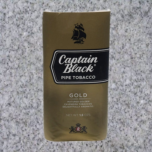 Captain Black: GOLD - 1.5oz Pouch - 4Noggins.com