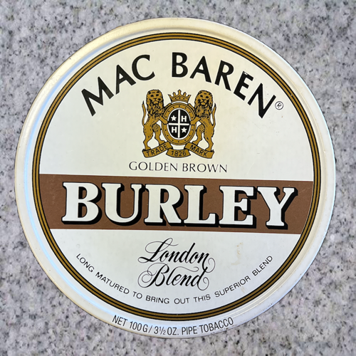 Mac Baren: BURLEY LONDON BLEND 100g 1976- C