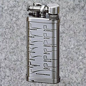 IM Corona: Pipe Lighters: IM CORONA OLD BOY PEWTER PIPE SHAPES - 4Noggins.com