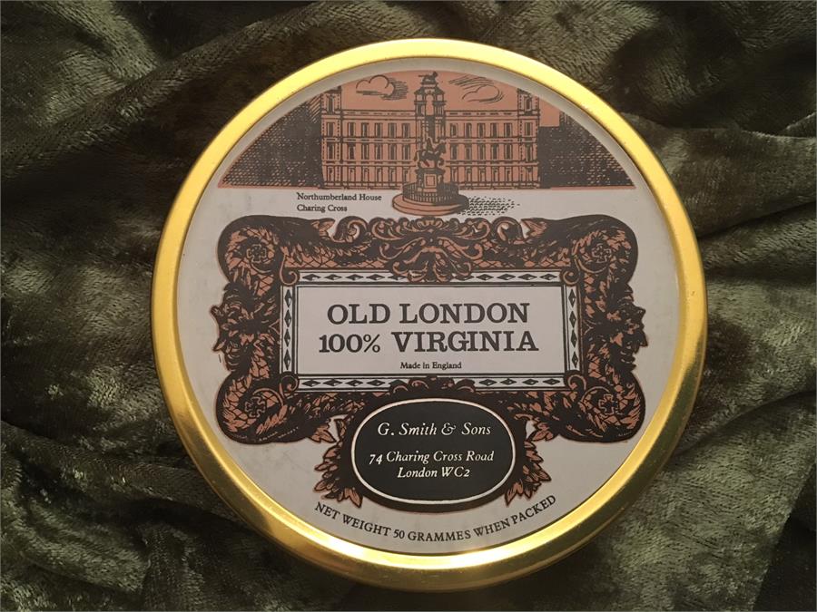 G. Smith & Sons: OLD LONDON 100% VIRGINIA 50g 1985 - C - 4Noggins.com