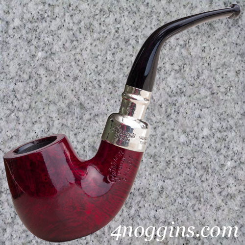 Peterson: Red Silver Spigot (X220) Fishtail - 4Noggins.com